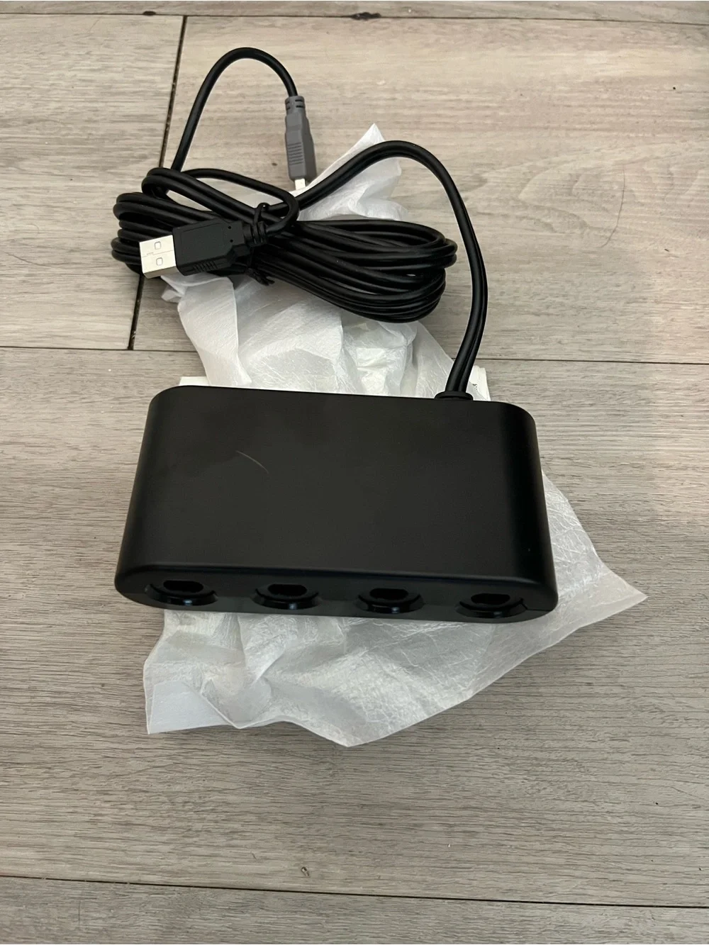Nintendo GameCube Controller Adapter for Switch/Wii U & PC New open Box